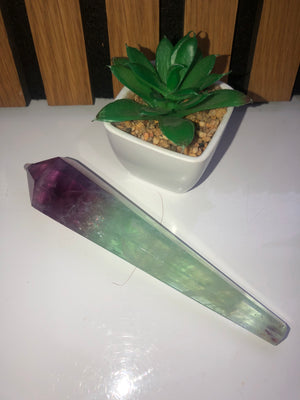 Fluorite wand