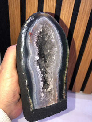 Druzy agate