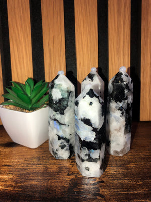 Rainbow moonstone towers