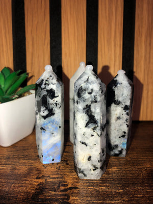 Rainbow moonstone towers