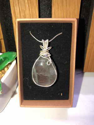 Labradorite pendants