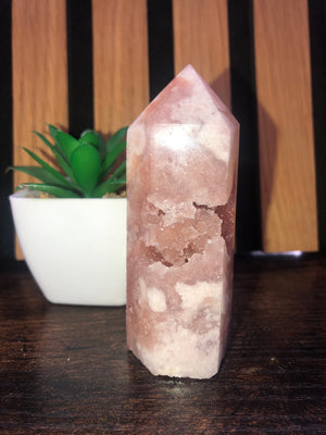 Pink amethyst towers