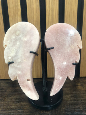 Pink amethyst wings