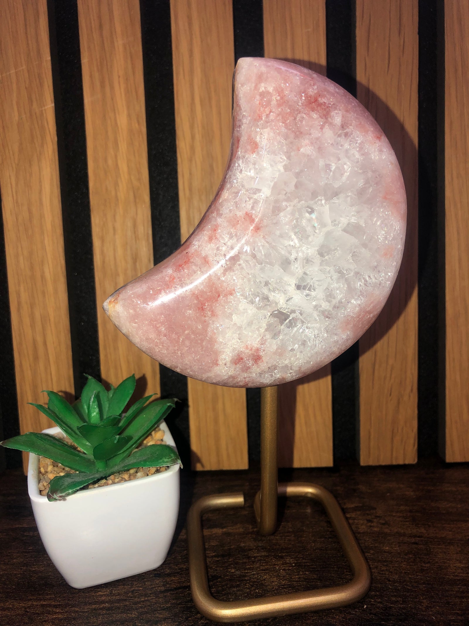 Pink amethyst moon