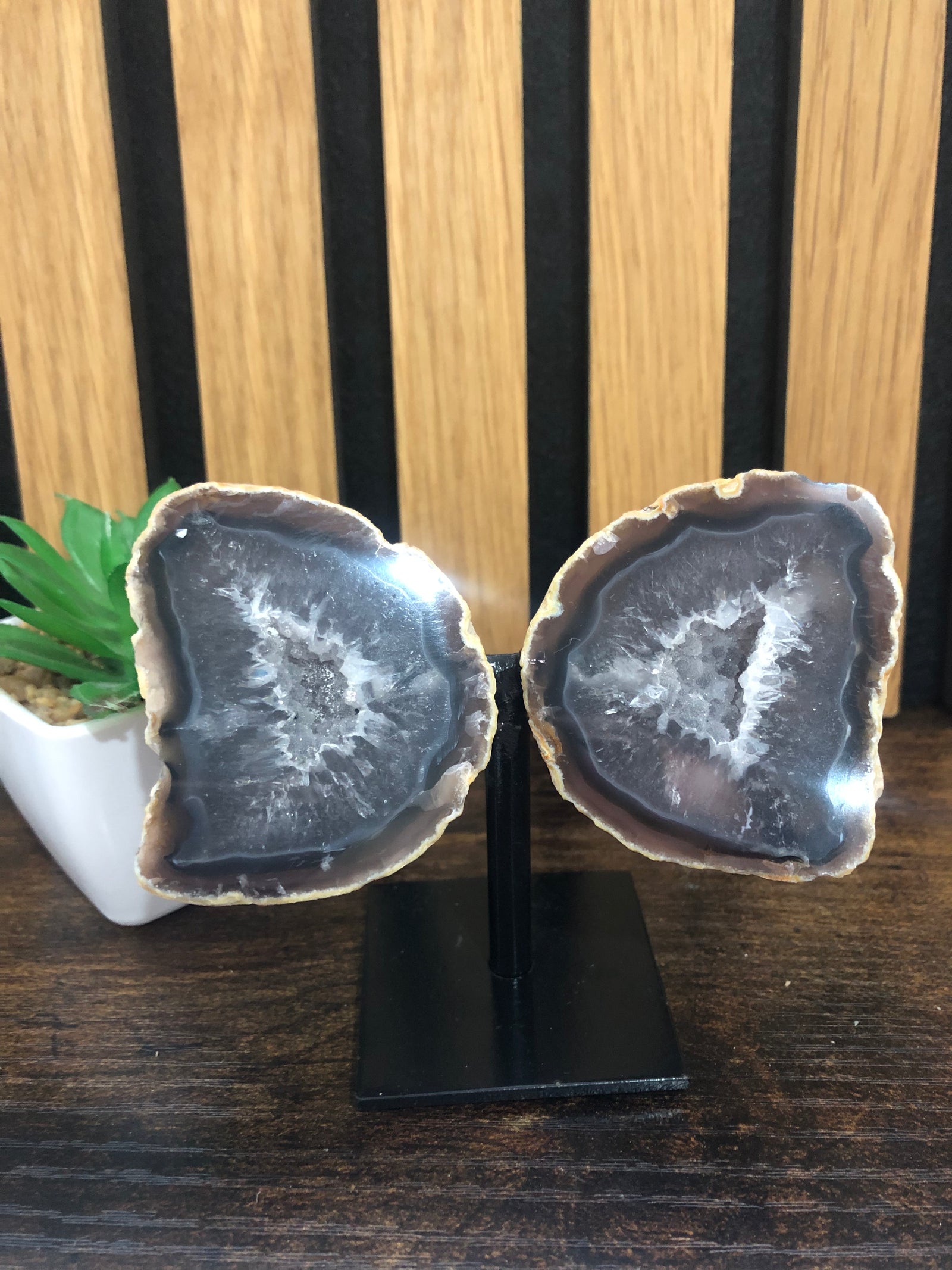 Druzy agate wings