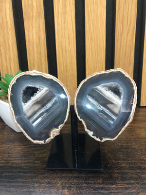 Druzy agate wings
