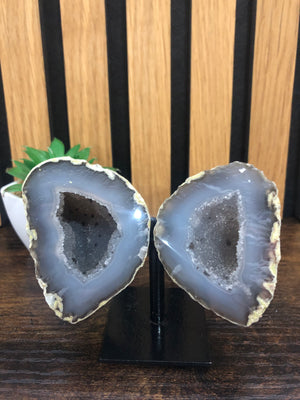 Druzy agate wings