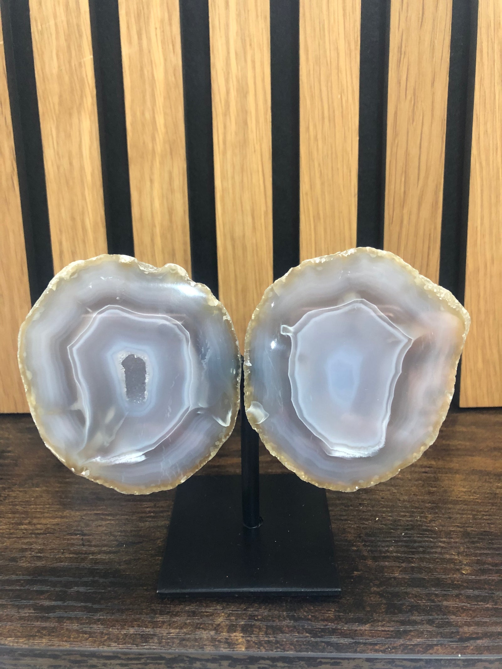 Druzy agate wings