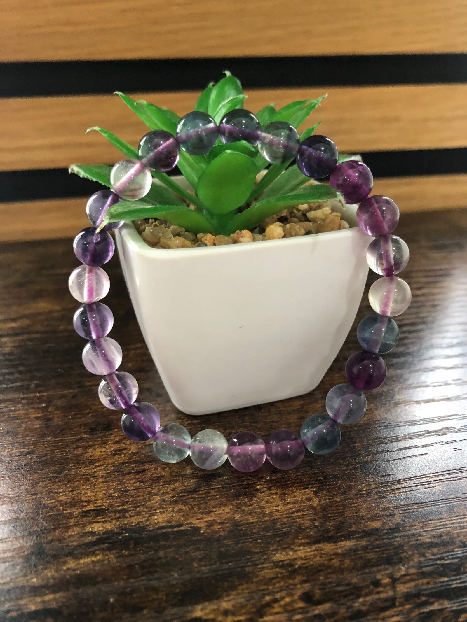 Rainbow Fluorite Bracelet