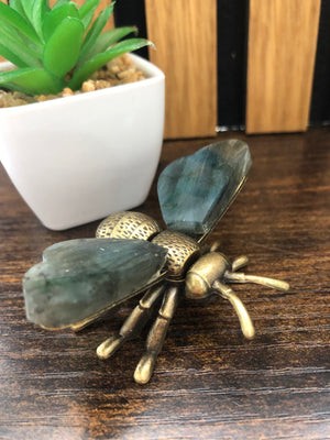 Labradorite bees
