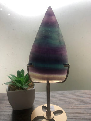 Fluorite flames