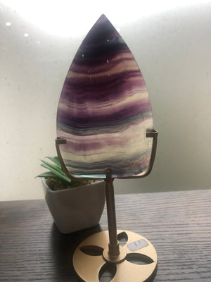 Fluorite flames