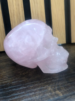 Rose Quartz skull