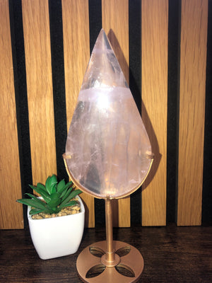 Rose Quartz tear drops