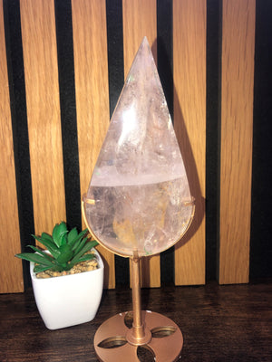Rose Quartz tear drops