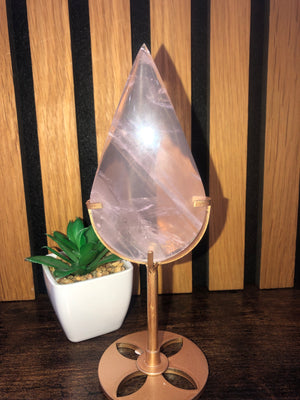 Rose Quartz tear drops