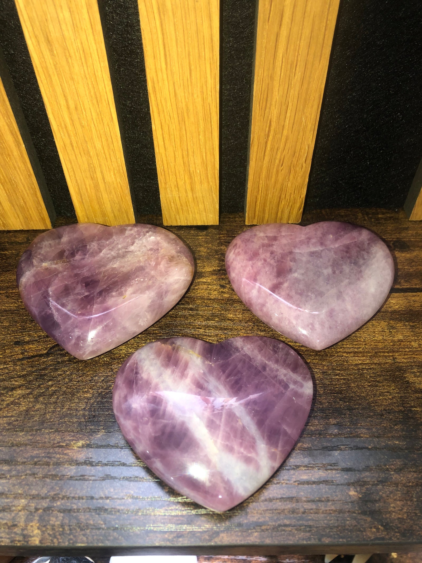 Lavender Quartz Heart