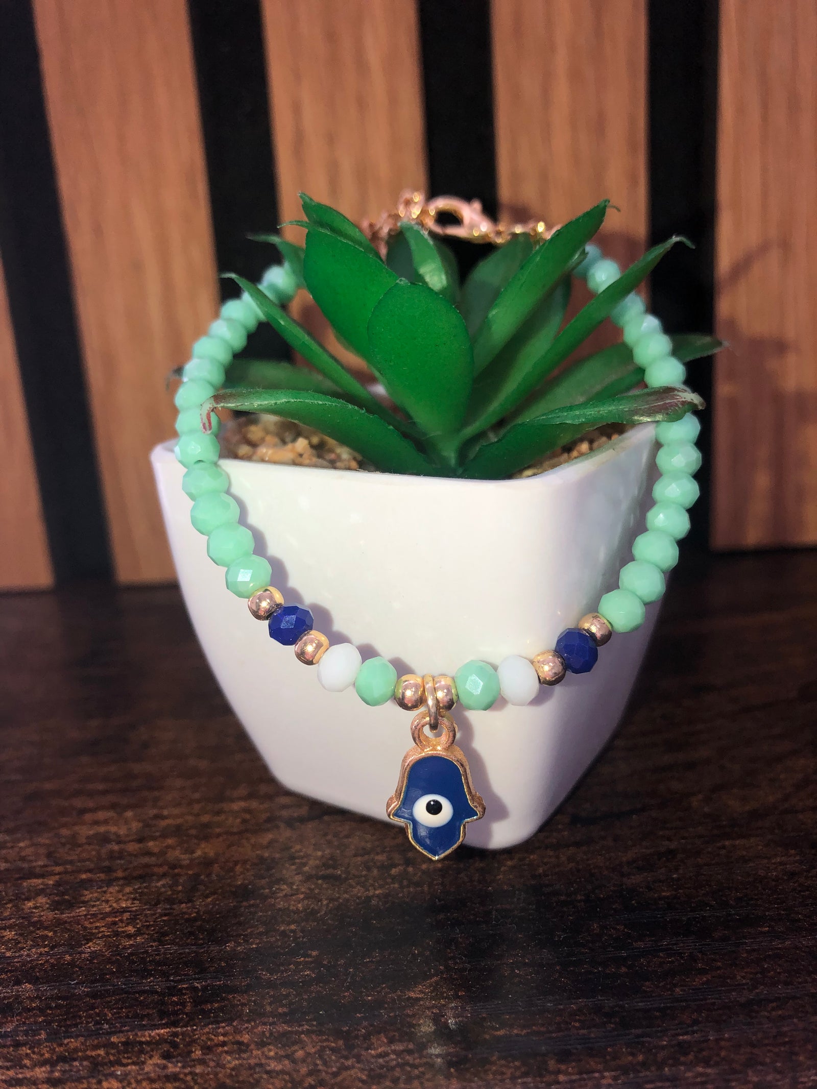 Evil eye bracelet