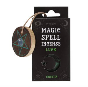 Magic spell incense cones with holder