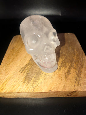 Clear Quartz skulls