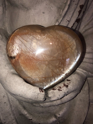 Moonstone heart