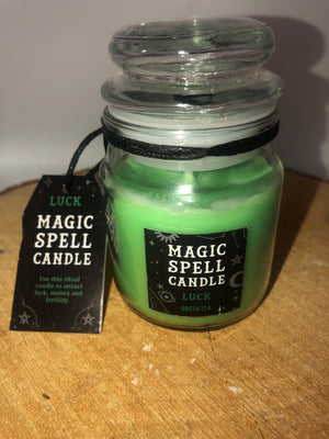 Magic spell candles