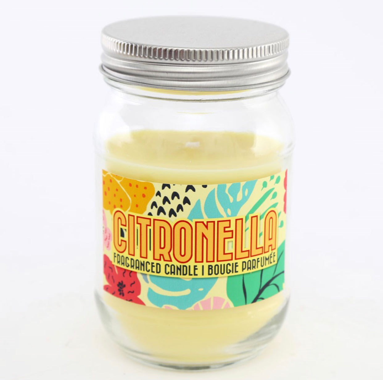 Citronella outdoor living candle