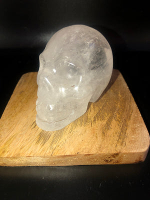 Clear Quartz skulls