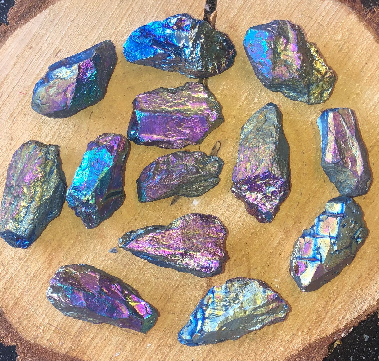 Mystic Aura Quartz points