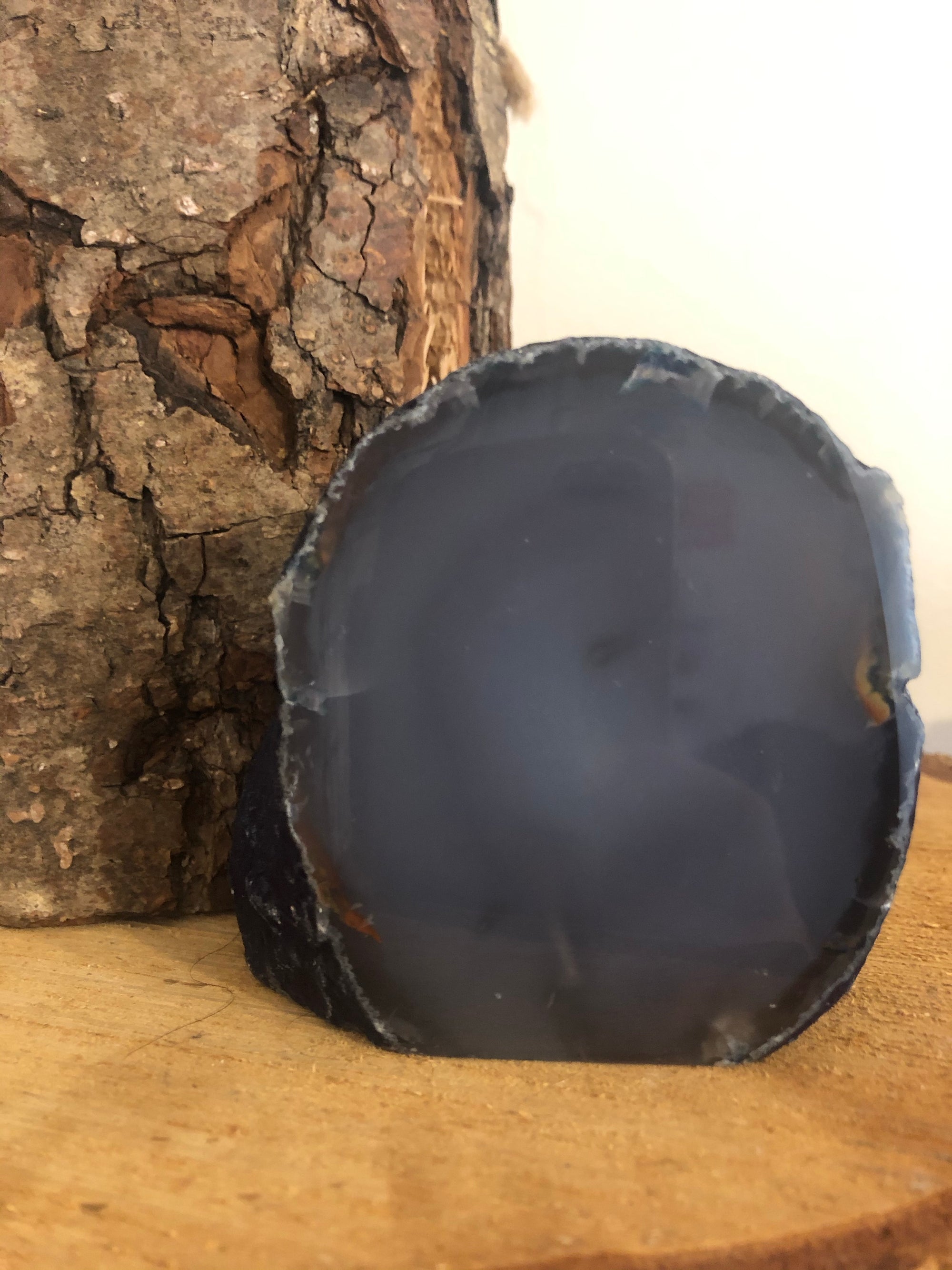 Blue Agate geode