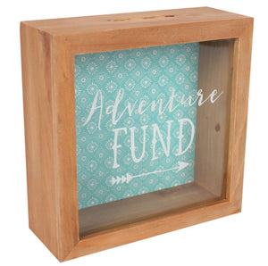 Adventures money saving box