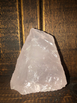 Rough/polished Rose Quartz