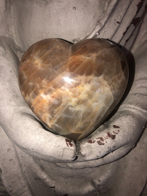 Moonstone heart