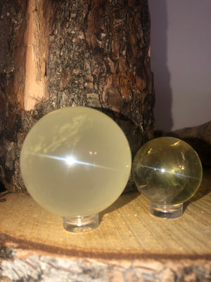 Citrine sphere