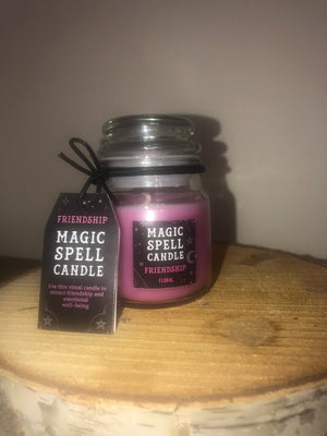 Magic spell candles