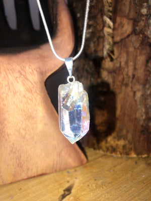 Aura Quartz pendant