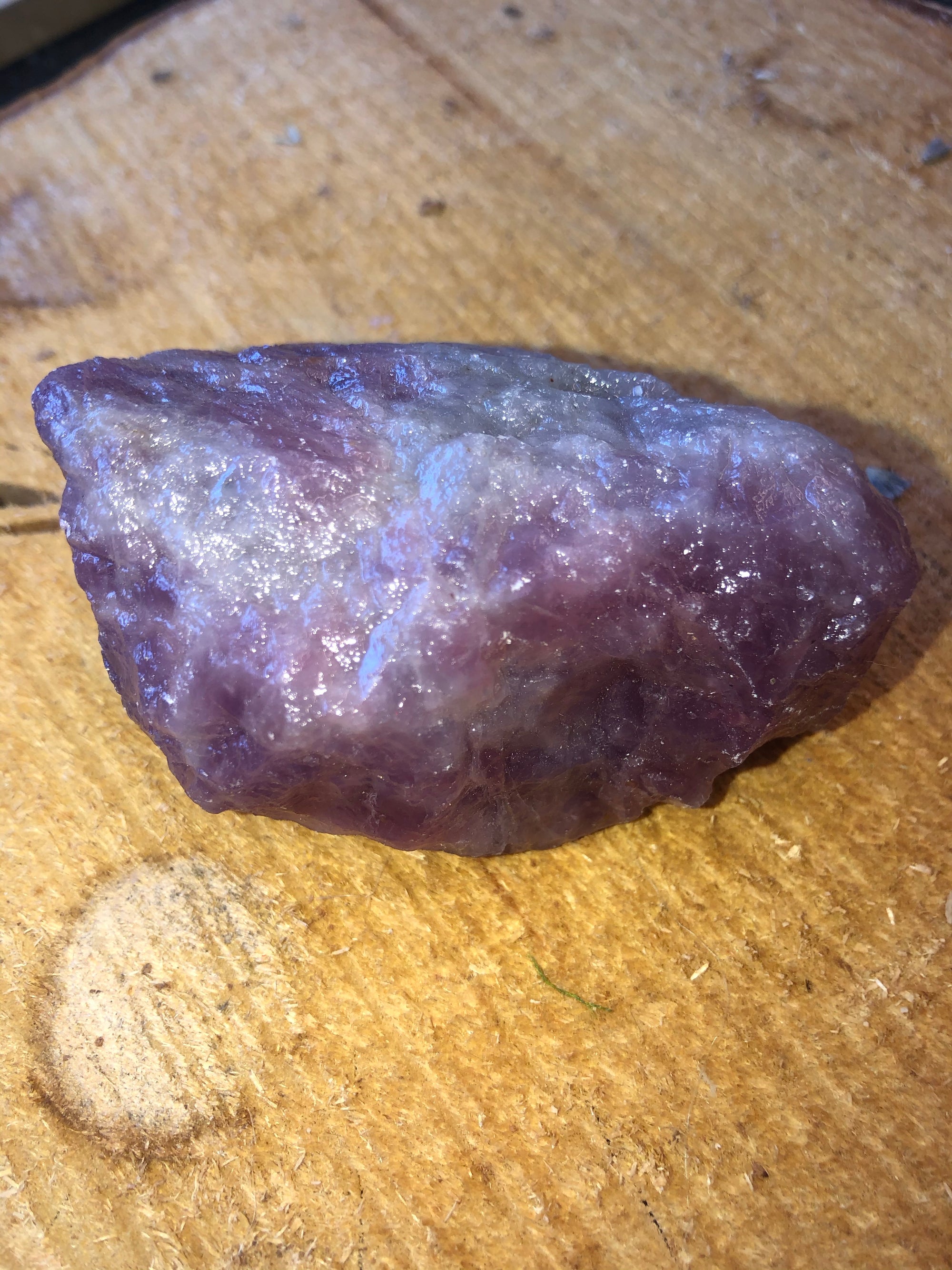 Raw lavender Quartz