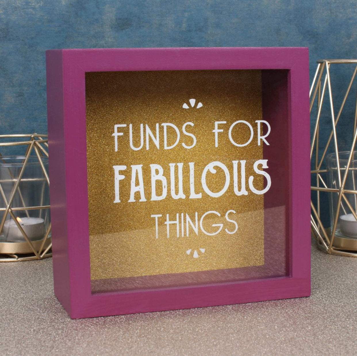 Fun for fabulous things money box