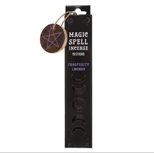 Magic spell incense sticks with holder