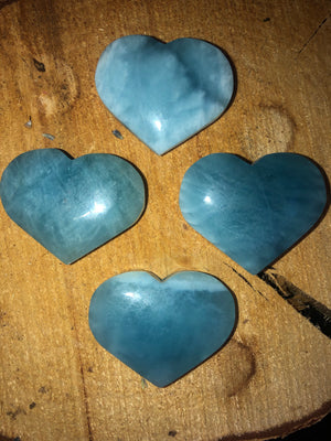 Aquamarine hearts