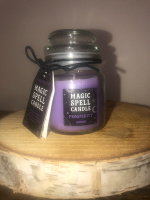 Magic spell candles