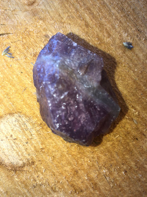 Raw lavender Quartz