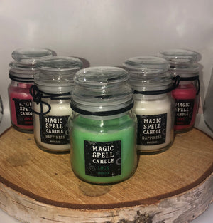 Magic spell candles