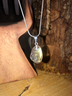 Aura Quartz pendant