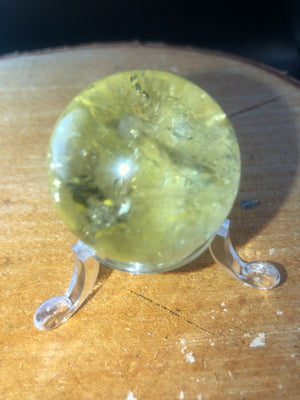 Citrine sphere