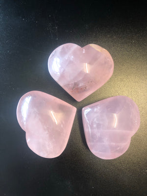 Rose Quartz Hearts