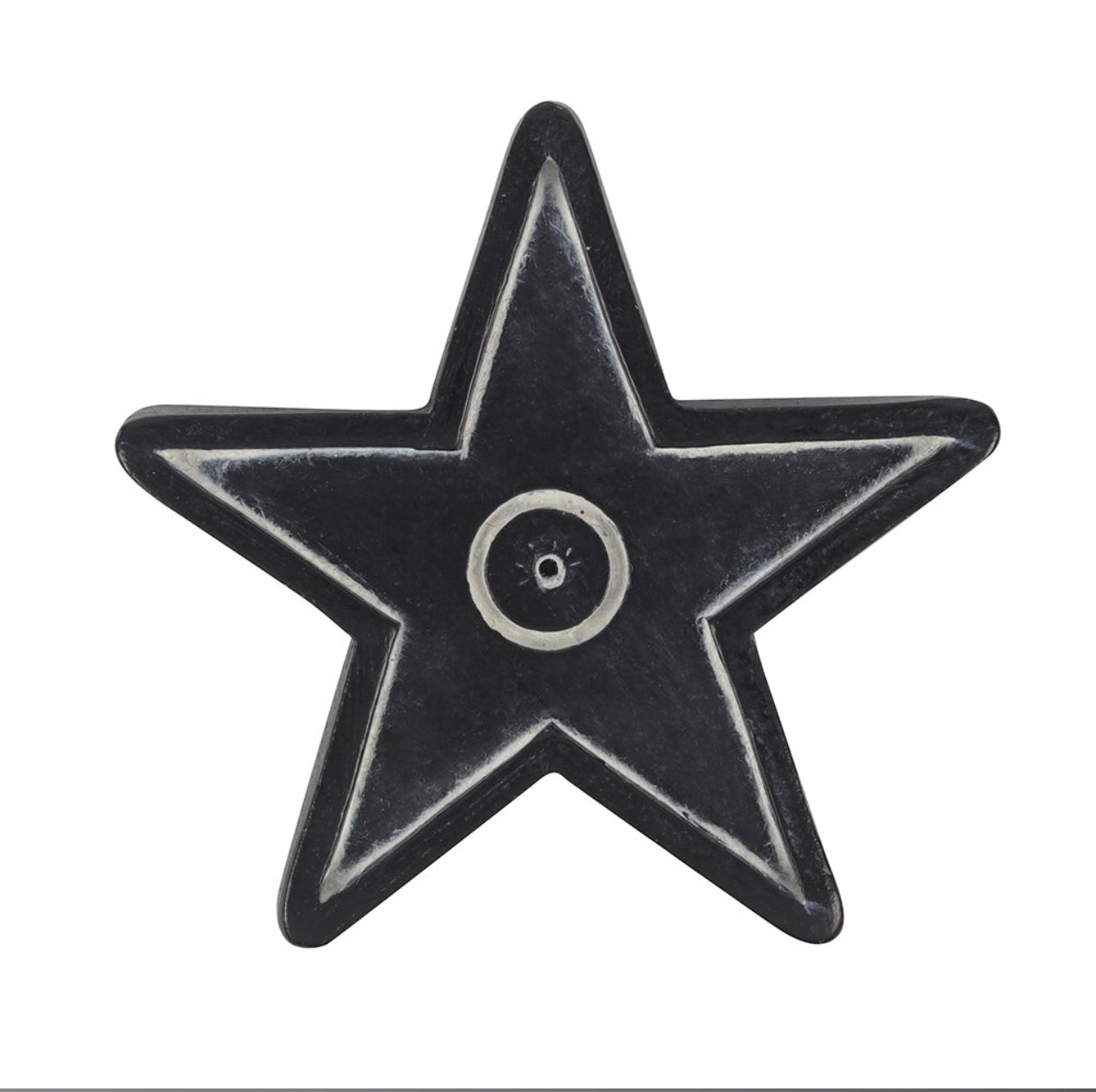 Resin star incense holder