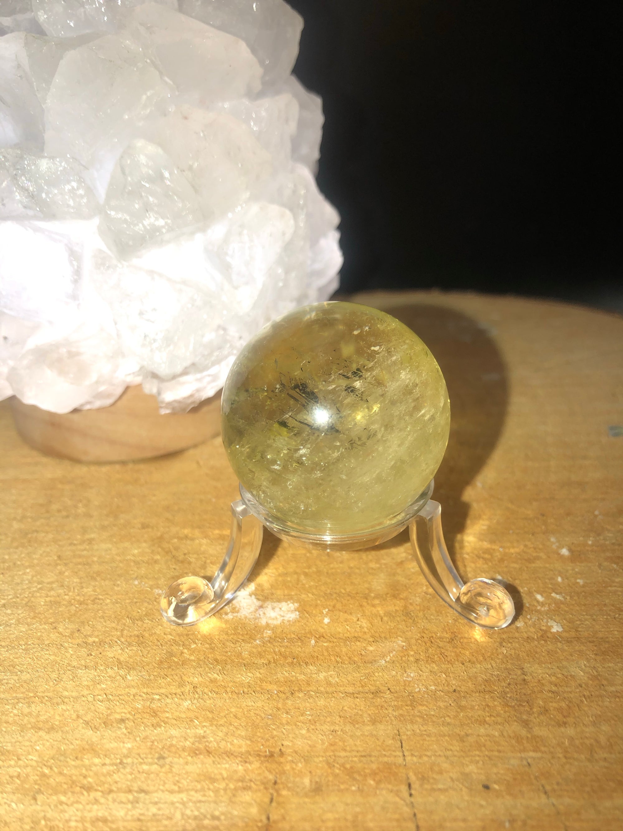 Citrine sphere