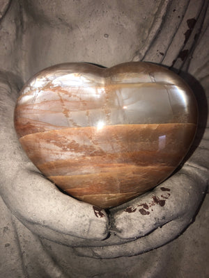 Moonstone heart