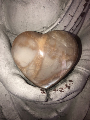 Moonstone heart